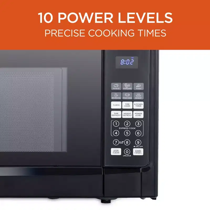 COMMERCIAL CHEF Countertop Microwave Oven 1.4 Cu. Ft. 1100W