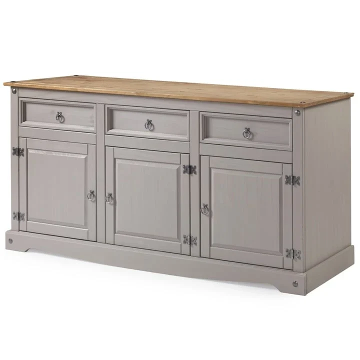 65 Wood Buffet Sideboard Farmhouse - Corona Collection