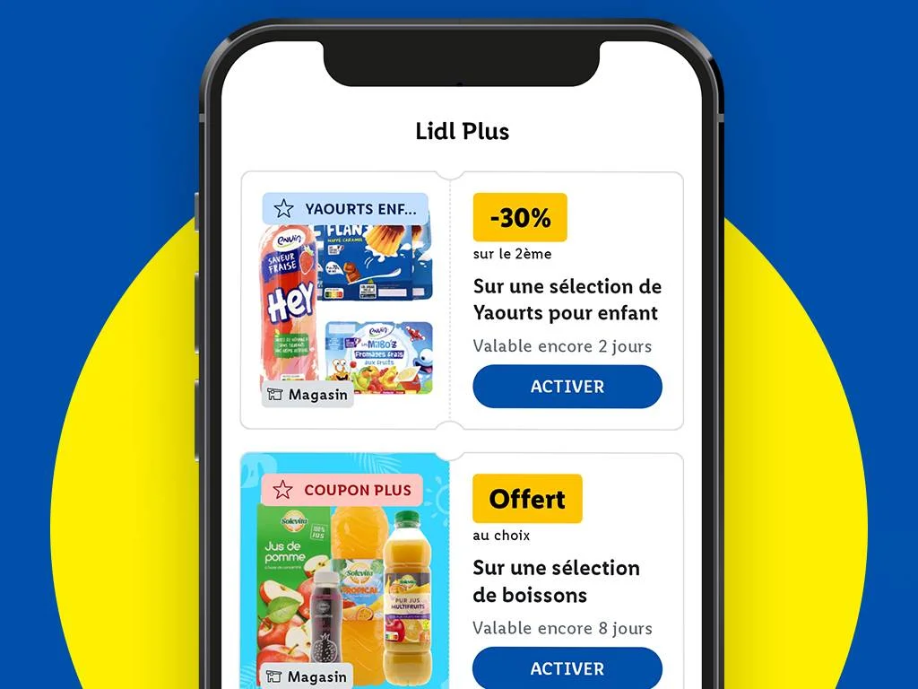 Des COUPONS de r&eacute;duction