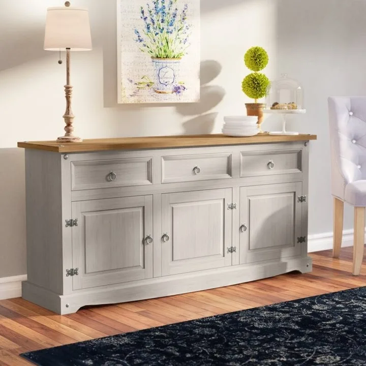 65 Wood Buffet Sideboard Farmhouse - Corona Collection