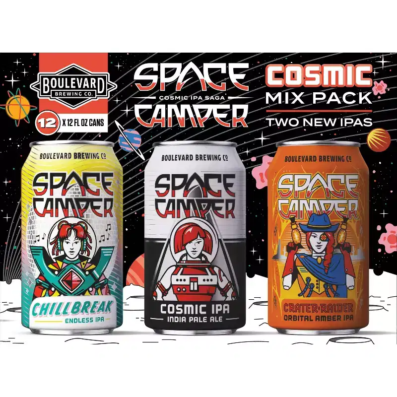 Boulevard Space Camper Beer Variety Pack - 12pk/12 fl oz Cans