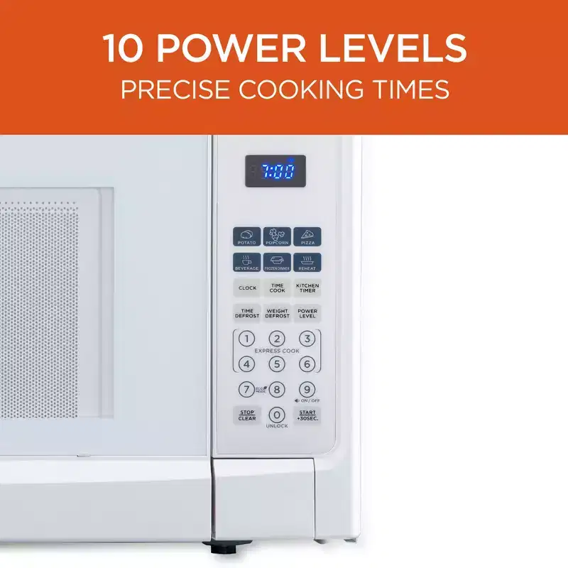 COMMERCIAL CHEF Countertop Microwave Oven 1.4 Cu. Ft. 1100W