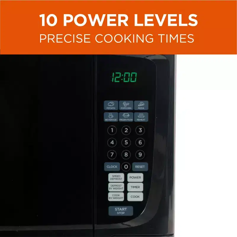 COMMERCIAL CHEF Countertop Microwave Oven 1.4 Cu. Ft. 1100W