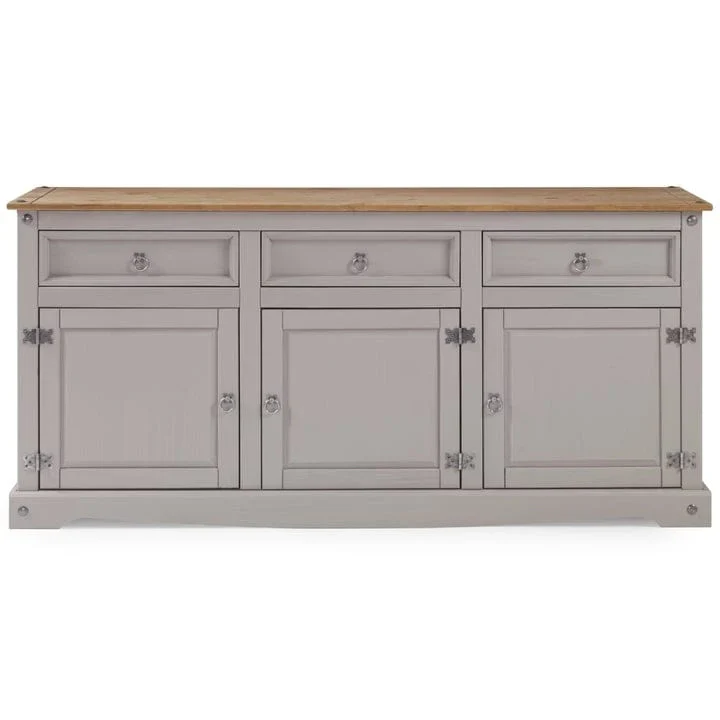 65 Wood Buffet Sideboard Farmhouse - Corona Collection