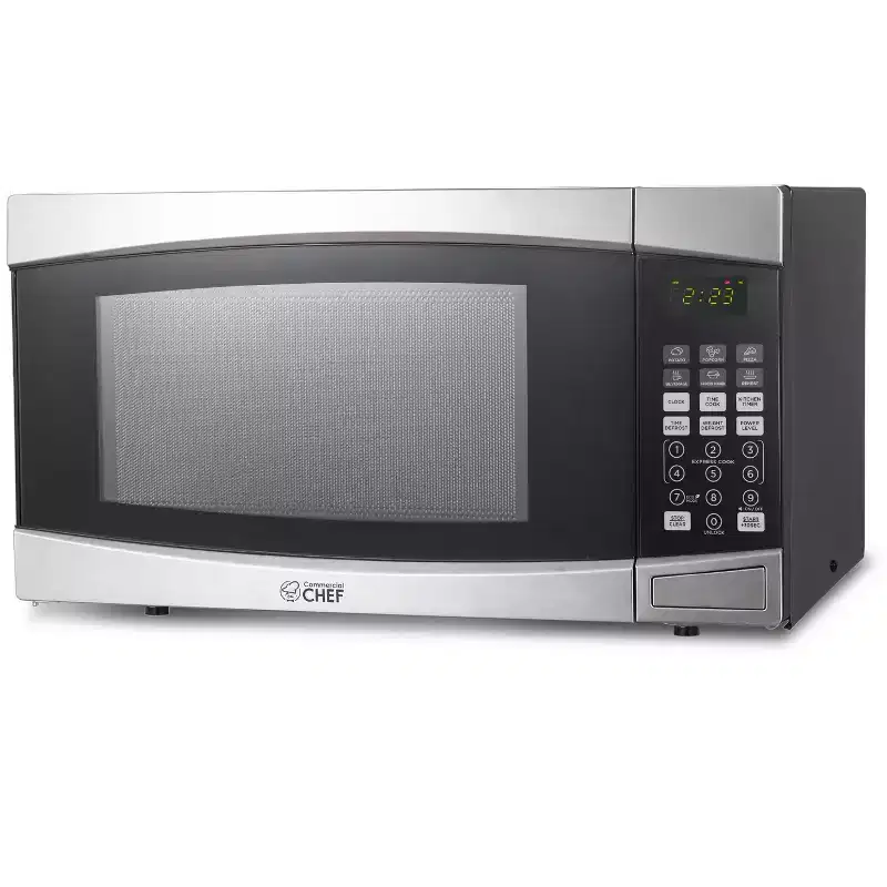 COMMERCIAL CHEF Countertop Microwave Oven 1.4 Cu. Ft. 1100W