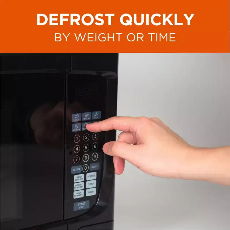 COMMERCIAL CHEF Countertop Microwave Oven 1.4 Cu. Ft. 1100W